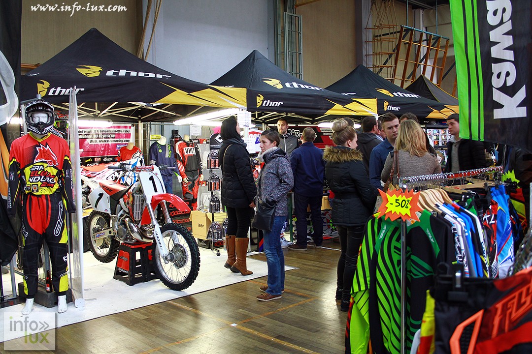 Photos du  Salon  de l’association motocycliste de la province du Luxembourg à  Bastogne