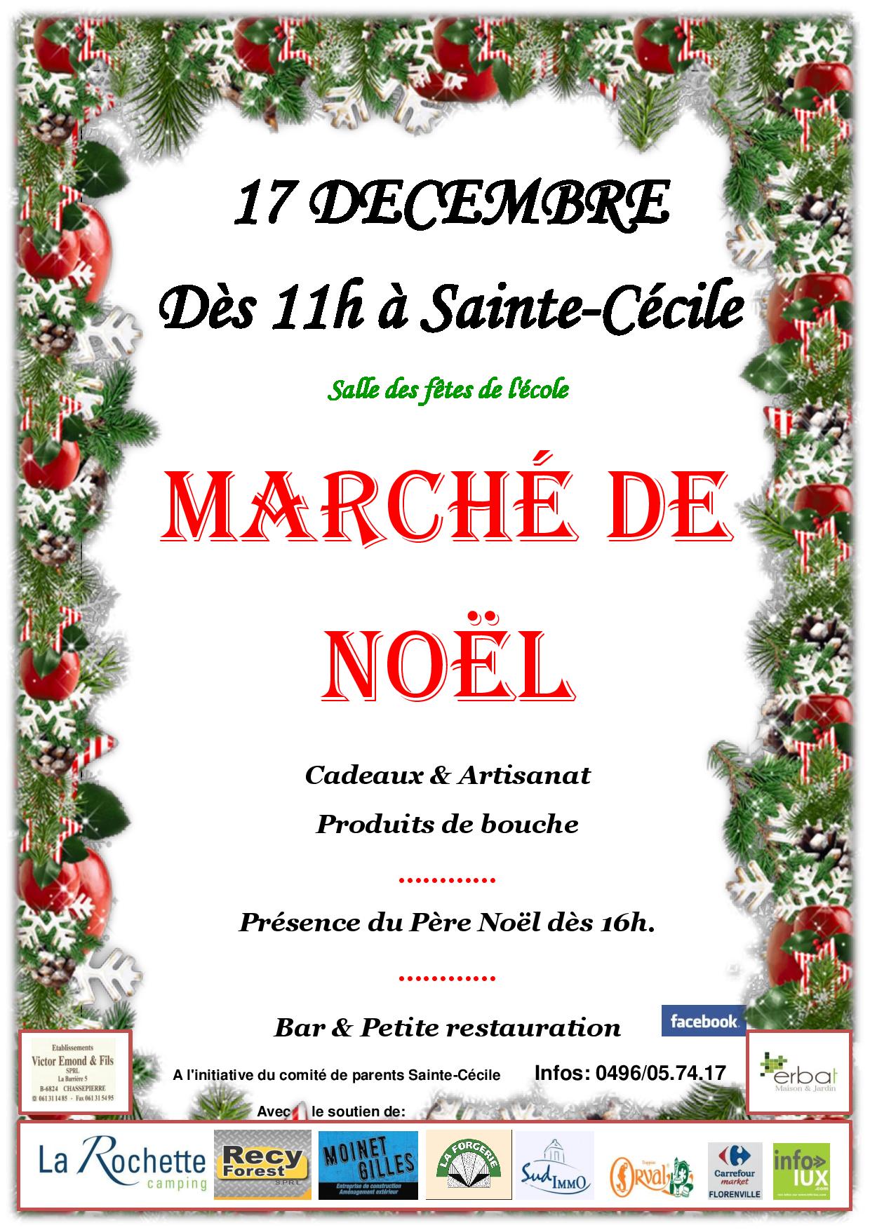 Marché de Noël à Sainte-Cécile