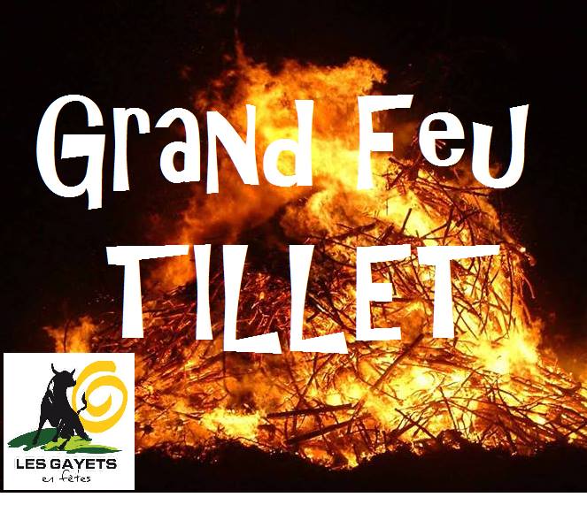 Grand feu de Tillet - Saint-Hubert