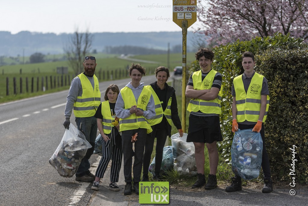 Opération Wallonie Propre: Ramassage d'ordures à Muno