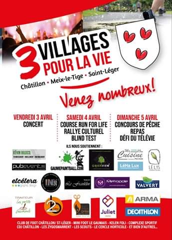 3 Village pour la Vie ; Chatillon / Meix-le-Tige /Saint-Léger