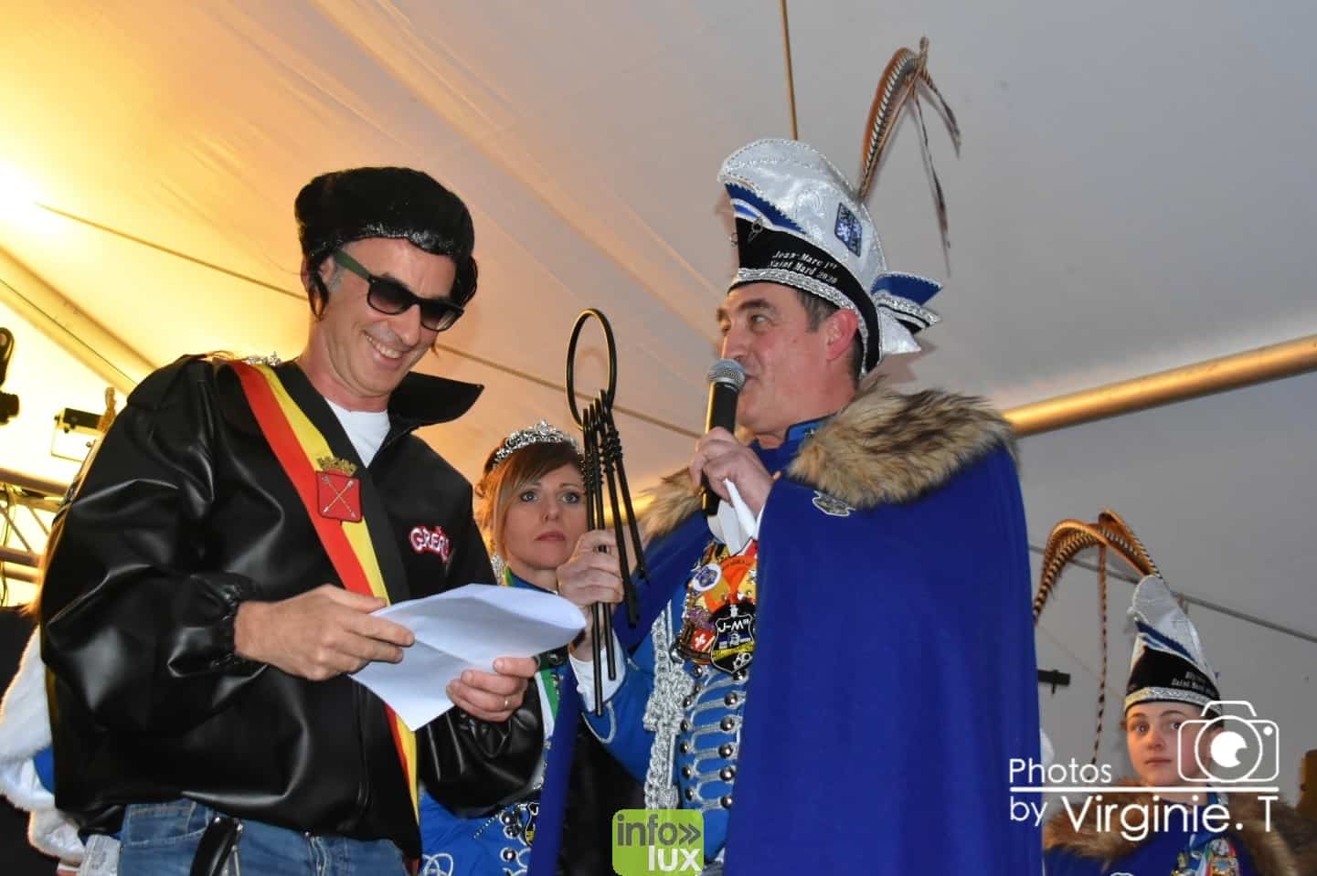 Carnaval de Virton : Photos de la remise des clés de la ville